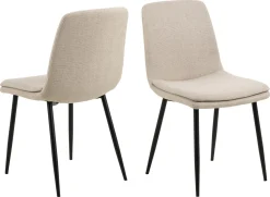 Eetkamerstoel Anouk Beige - Giga Living