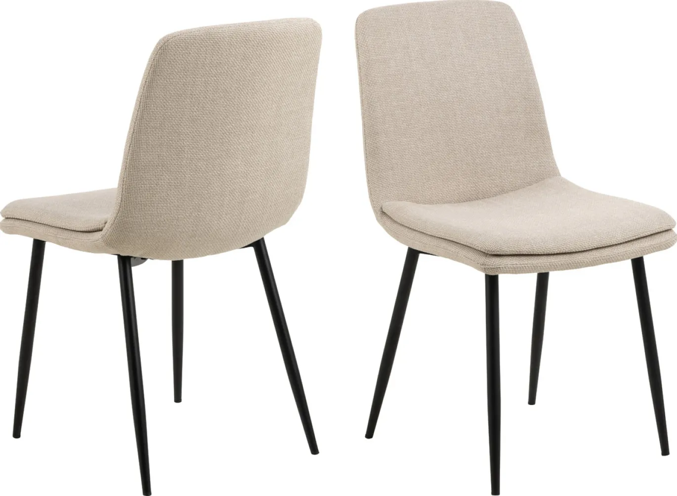 Eetkamerstoel Anouk Beige - Giga Living