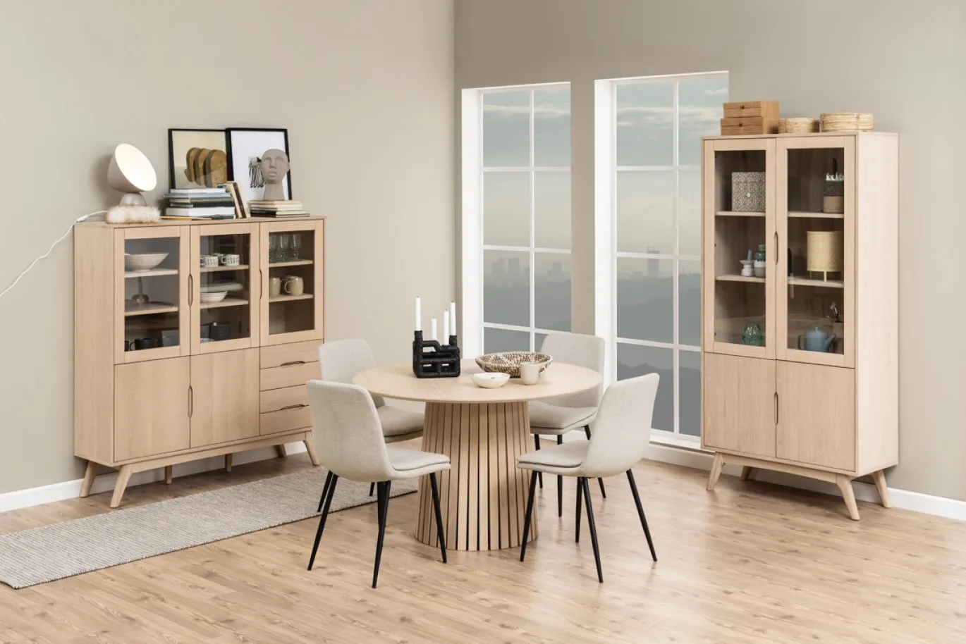 Eetkamerstoel Anouk Beige - Giga Living