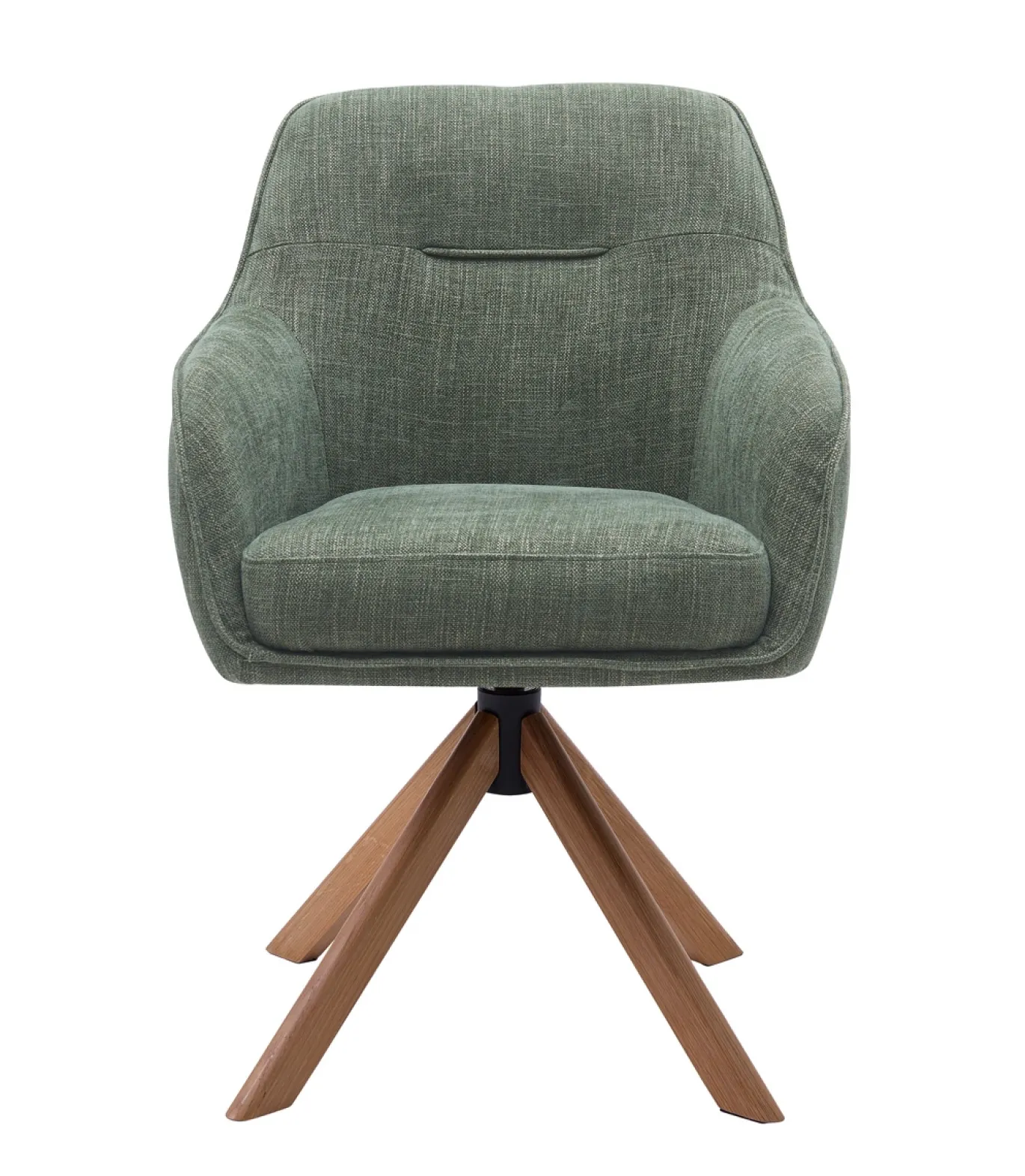 Eetkamerstoel Avola Forest Green/Naturel - Giga Living
