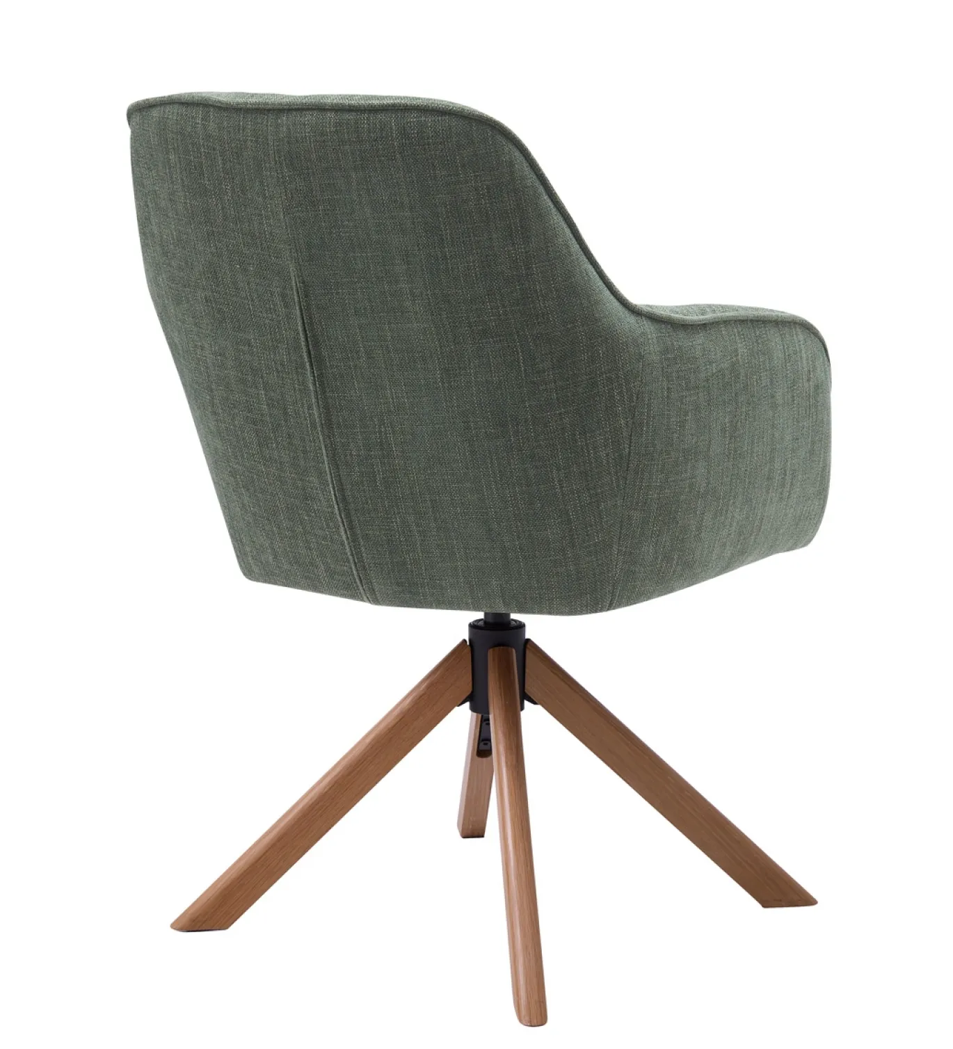 Eetkamerstoel Avola Forest Green/Naturel - Giga Living