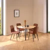 Eetkamerstoel Becky Terracotta Basel - Giga Living