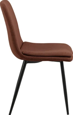Eetkamerstoel Becky Terracotta Basel - Giga Living