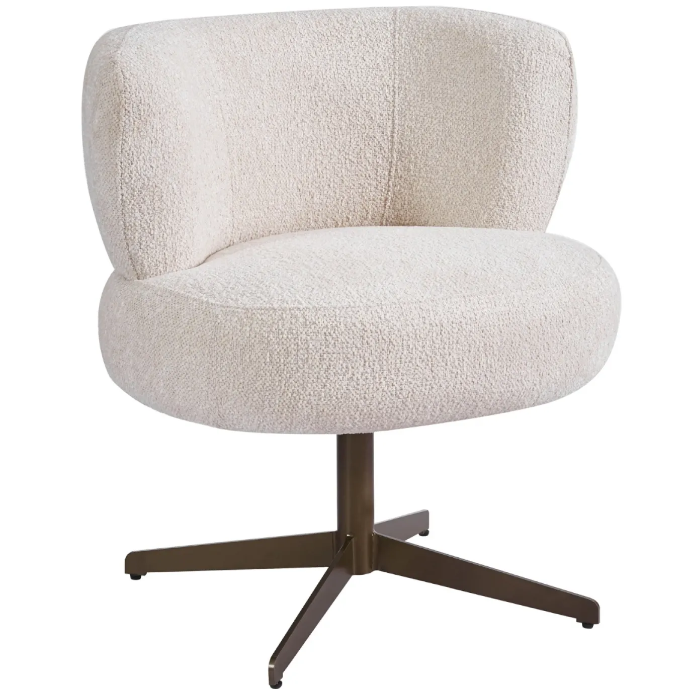 Eetkamerstoel Bonnie Beige Draaibaar - Giga Meubel