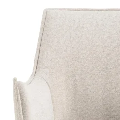 Eetkamerstoel Bornholm met Armleuning Beige - Giga Living