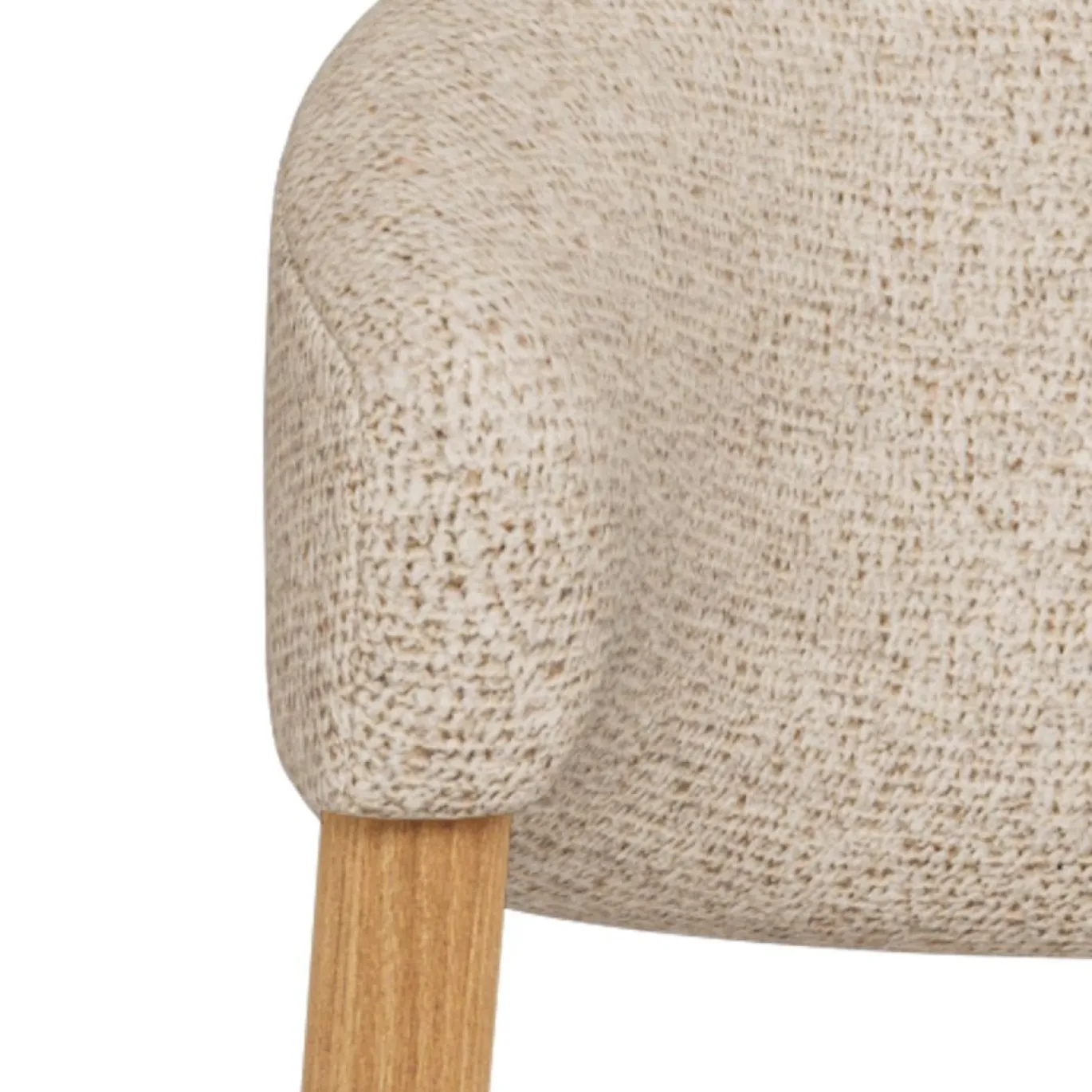Eetkamerstoel Brielle Cona Beige Set van 2 - Giga Living