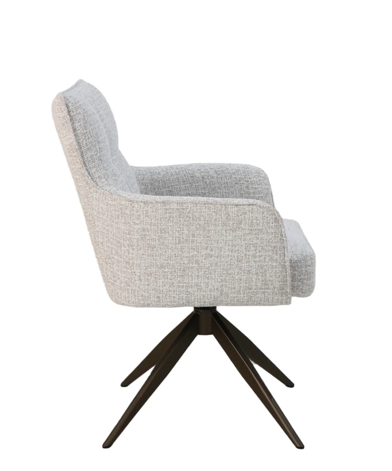 Eetkamerstoel Bruce Beige Draaibaar - Giga Meubel