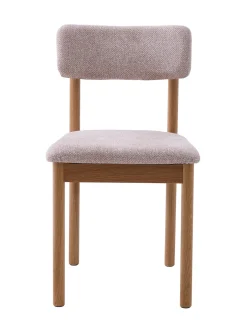 Eetkamerstoel Canora Bouclé Zand/Naturel - Giga Living