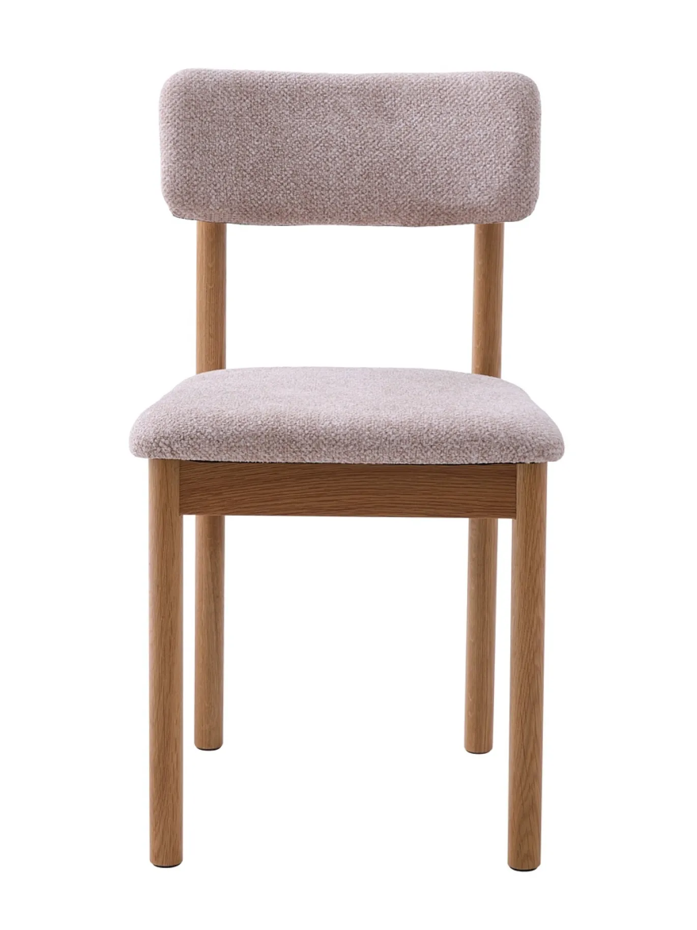Eetkamerstoel Canora Bouclé Zand/Naturel - Giga Living