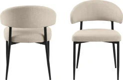 Eetkamerstoel Catania Beige - Giga Living