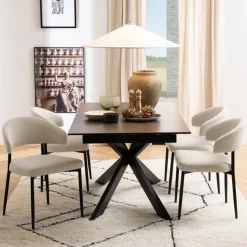 Eetkamerstoel Catania Beige - Giga Living