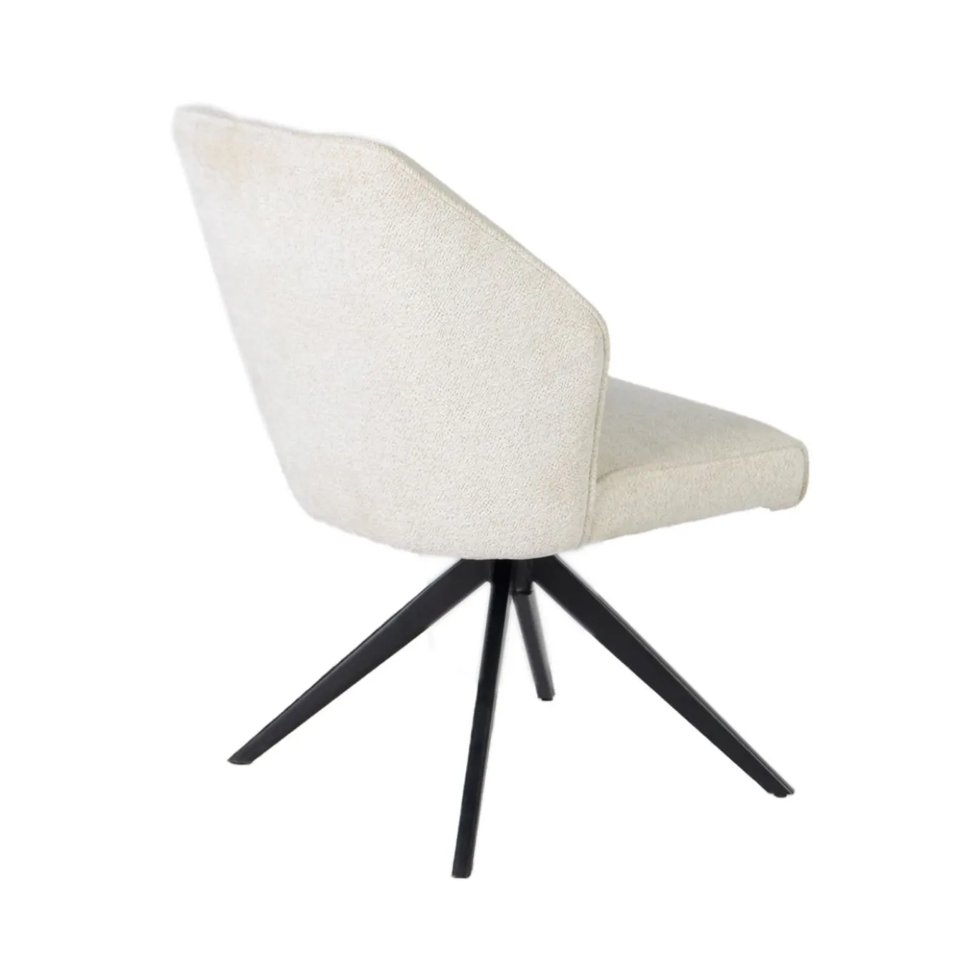 Eetkamerstoel Charlotte Beige Draaibaar - Giga Meubel