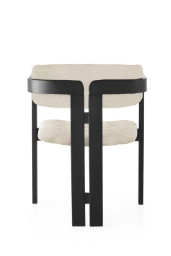 Eetkamerstoel Civler Velvet Lichtgrijs