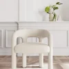 Eetkamerstoel Cole Met Armleuning Apia Beige - Giga Living