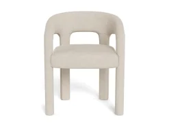 Eetkamerstoel Cole Met Armleuning Apia Beige - Giga Living