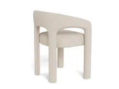 Eetkamerstoel Cole Met Armleuning Apia Beige - Giga Living