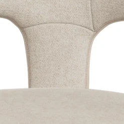 Eetkamerstoel Cole Met Armleuning Apia Beige - Giga Living