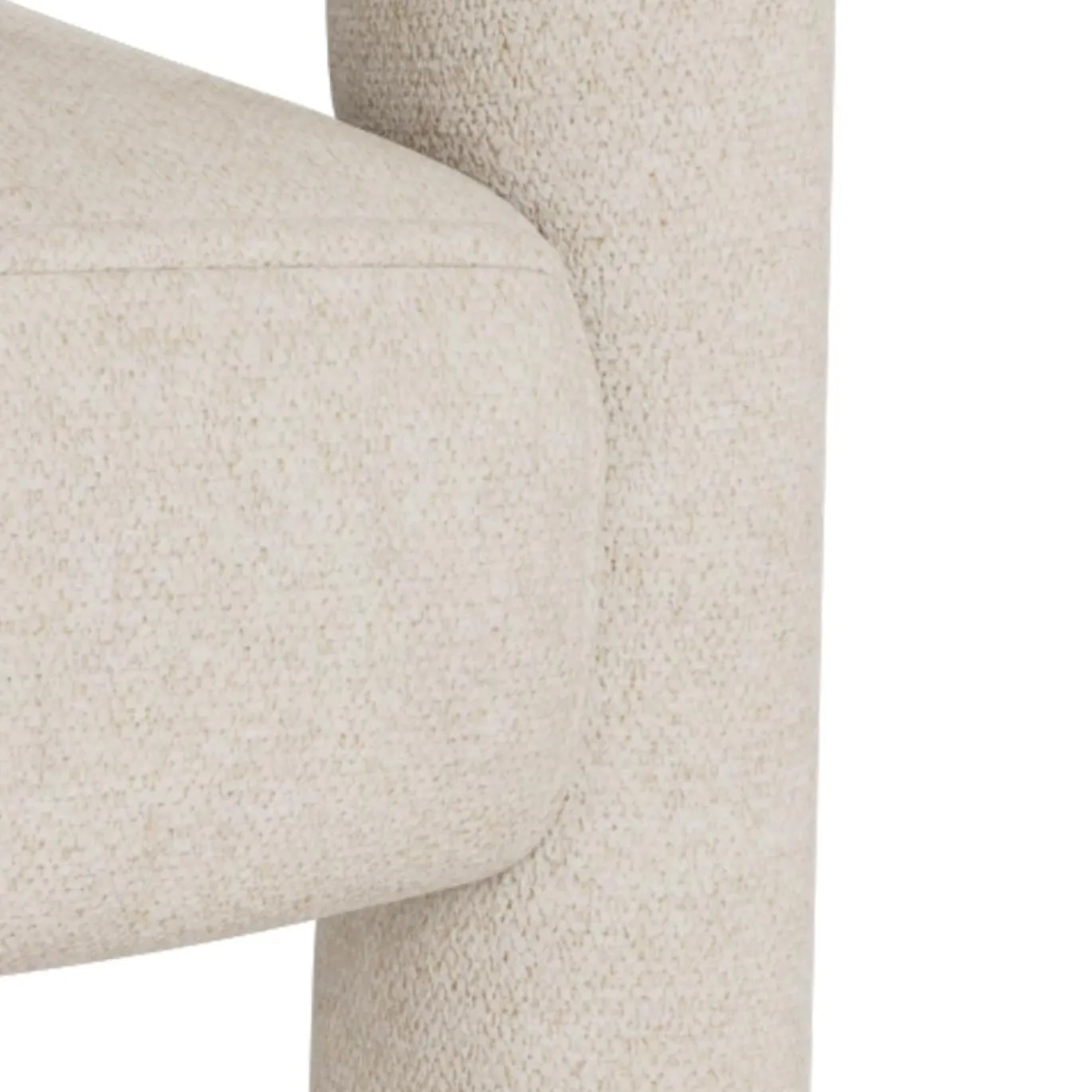 Eetkamerstoel Cole Met Armleuning Apia Beige - Giga Living