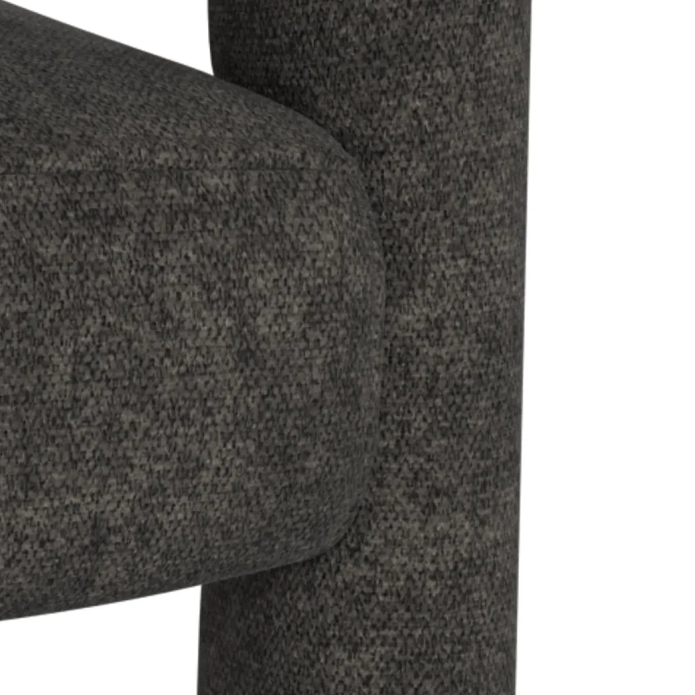 Eetkamerstoel Cole Met Armleuning Apia Donkergrijs - Giga Living