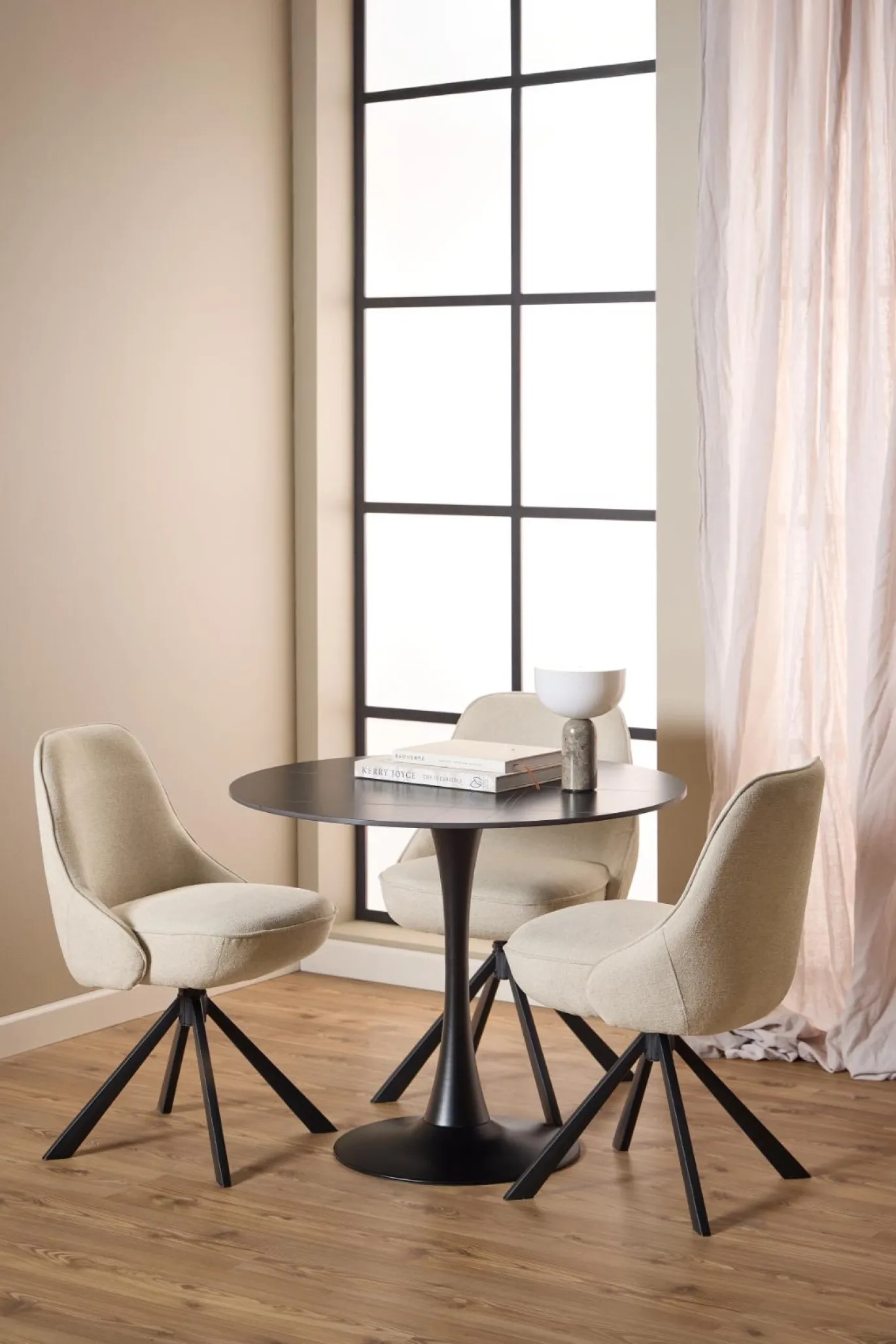 Eetkamerstoel Cor Beige Apia - Giga Living