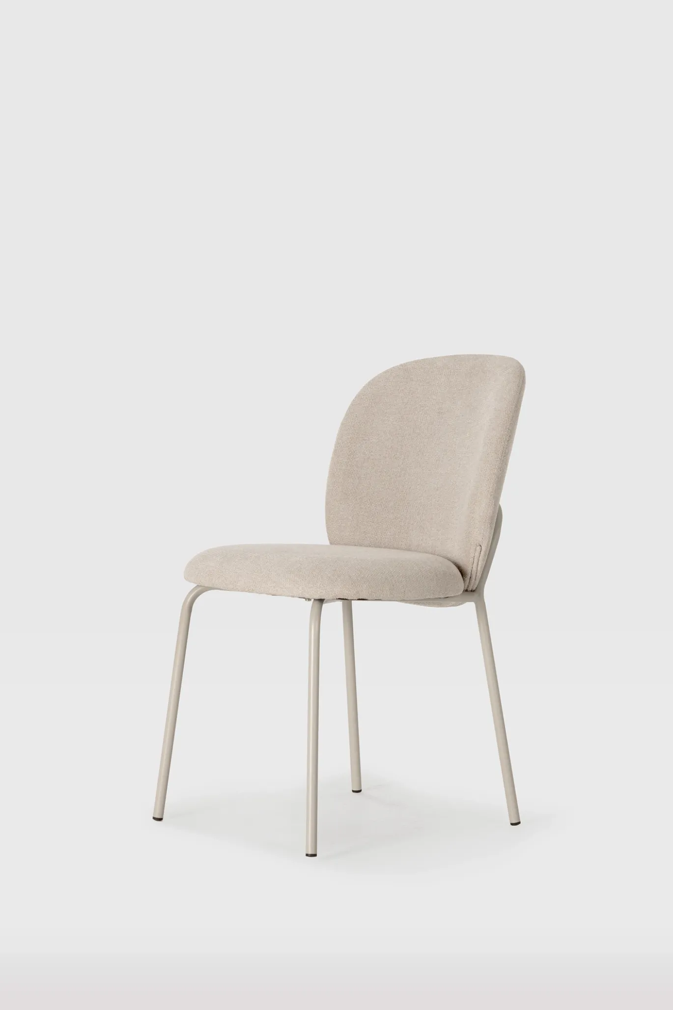 Eetkamerstoel Daia Beige/crème - Giga Meubel