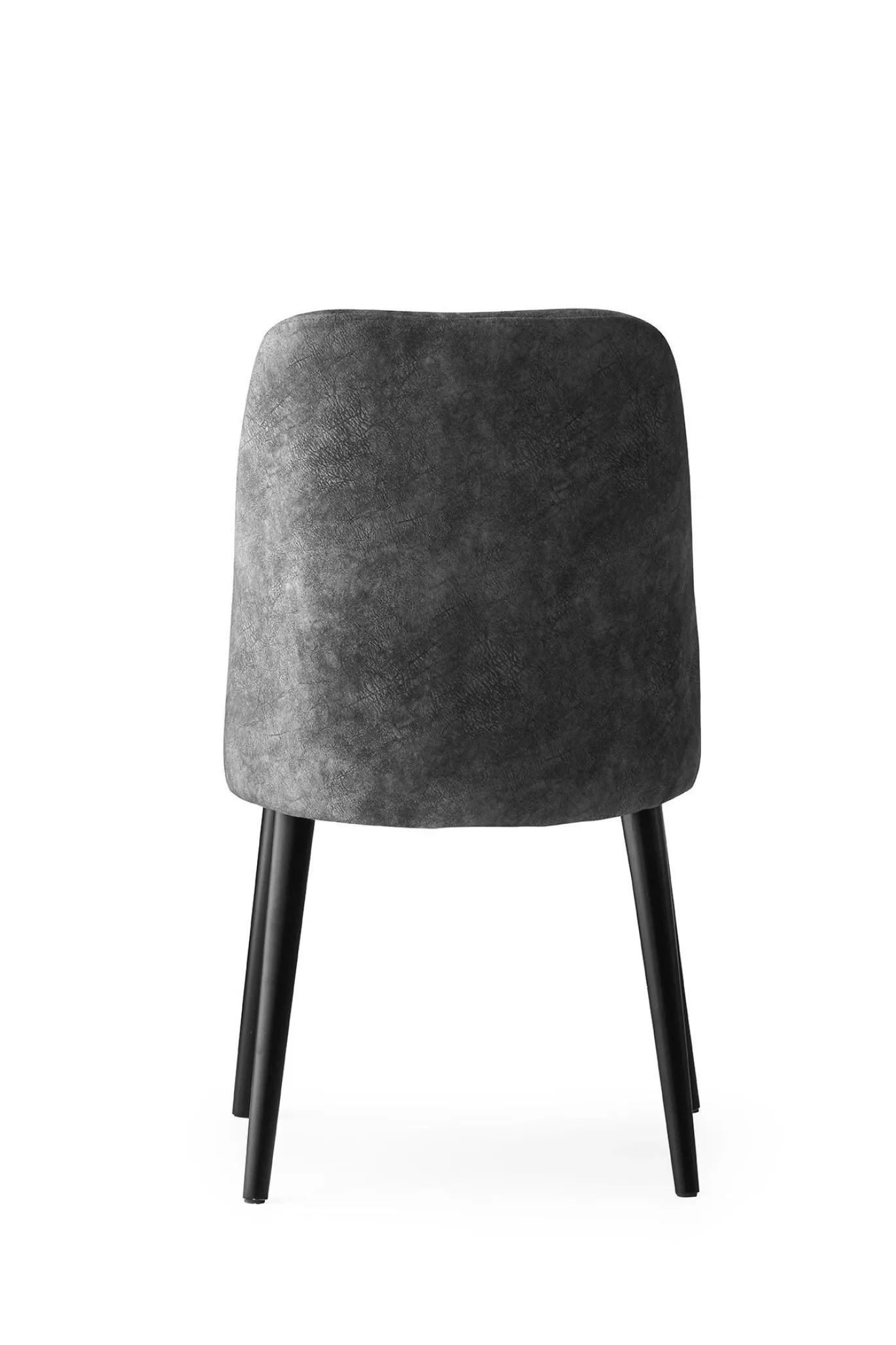 Eetkamerstoel Dallas Velvet Antraciet Set van 2