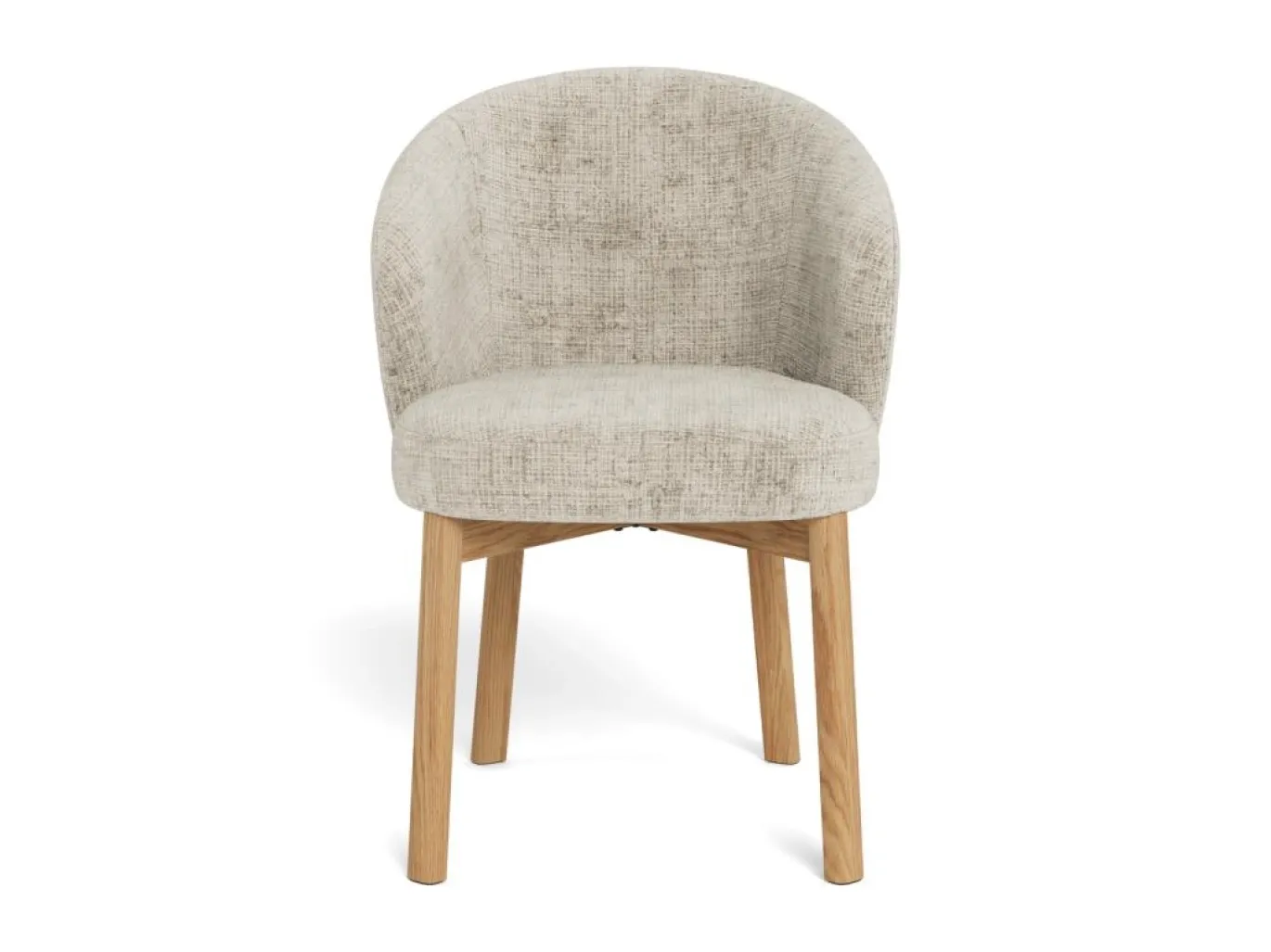 Eetkamerstoel Darlene Met Armleuning Juto Beige Set van 2 - Giga Living