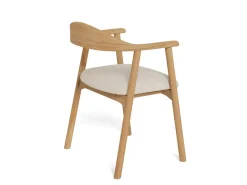 Eetkamerstoel Dax Met Armleuning Apia Beige Set van 2 - Giga Living
