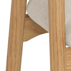 Eetkamerstoel Dax Met Armleuning Apia Beige Set van 2 - Giga Living