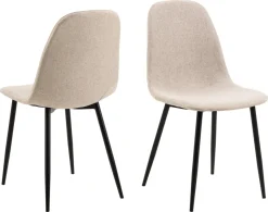 Eetkamerstoel Duvra Beige Nesia - Giga Living