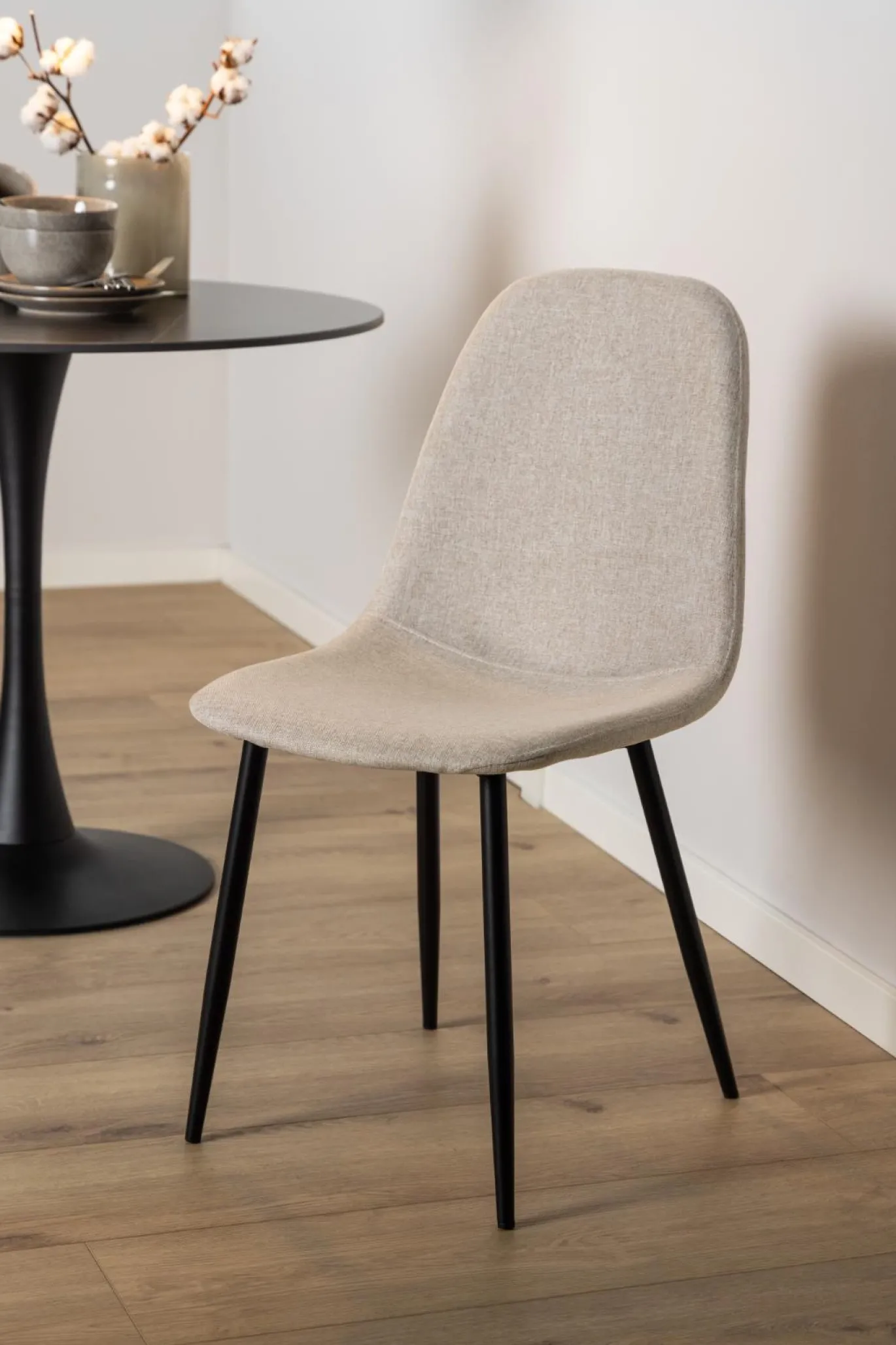 Eetkamerstoel Duvra Beige Nesia - Giga Living