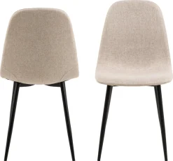 Eetkamerstoel Duvra Beige Nesia - Giga Living