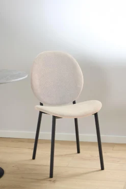 Eetkamerstoel Elda Beige Caso - Giga Living