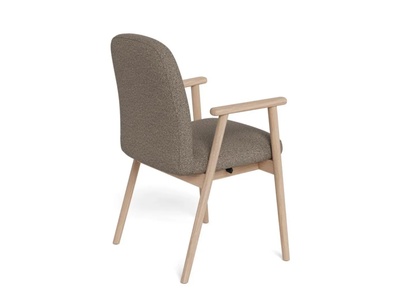 Eetkamerstoel Ellen Met Armleuning Cona Taupe Set van 2 - Giga Living