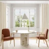 Eetkamerstoel Ellen Met Armleuning Basel Terracotta Set van 2 - Giga Living