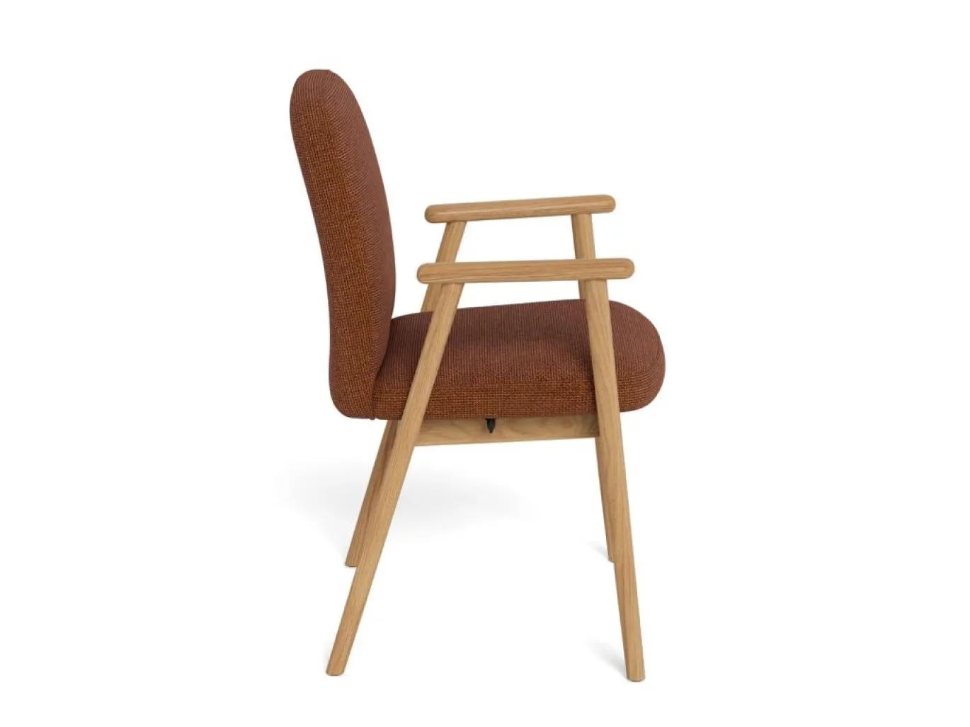 Eetkamerstoel Ellen Met Armleuning Basel Terracotta Set van 2 - Giga Living