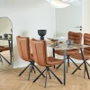 Eetkamerstoel Elsen Kentucky Brandy Set van 2 - Giga Living
