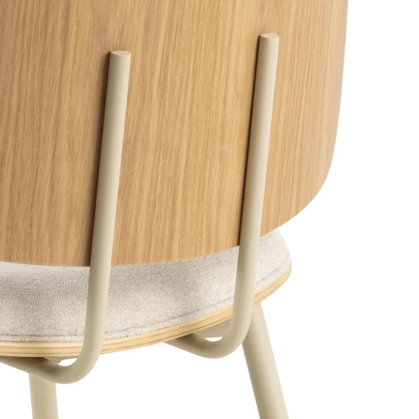 Eetkamerstoel Ethan Apia Beige Set van 2 - Giga Living