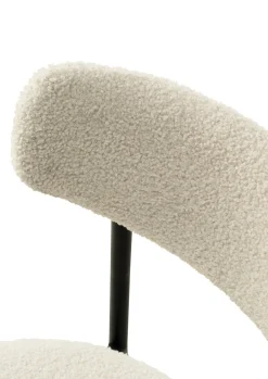 Eetkamerstoel Gimli Off White Teddy - Giga Living