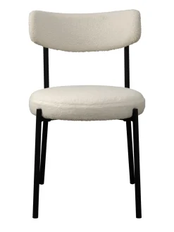 Eetkamerstoel Gimli Off White Teddy - Giga Living