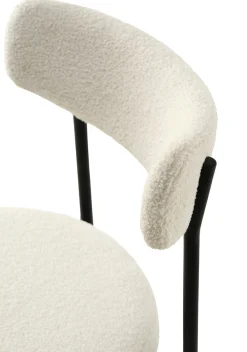 Eetkamerstoel Gimli Off White Teddy - Giga Living