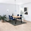 Eetkamerstoel Grondal Donkerblauw Dublin - Giga Living