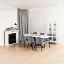 Eetkamerstoel Ingel Grijs Loyd - Giga Living