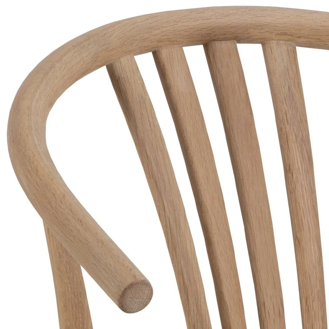 Eetkamerstoel Irenka Met Armleuning Paper Plaits Off White - Giga Living