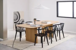 Eetkamerstoel Ite Zwart - Giga Living