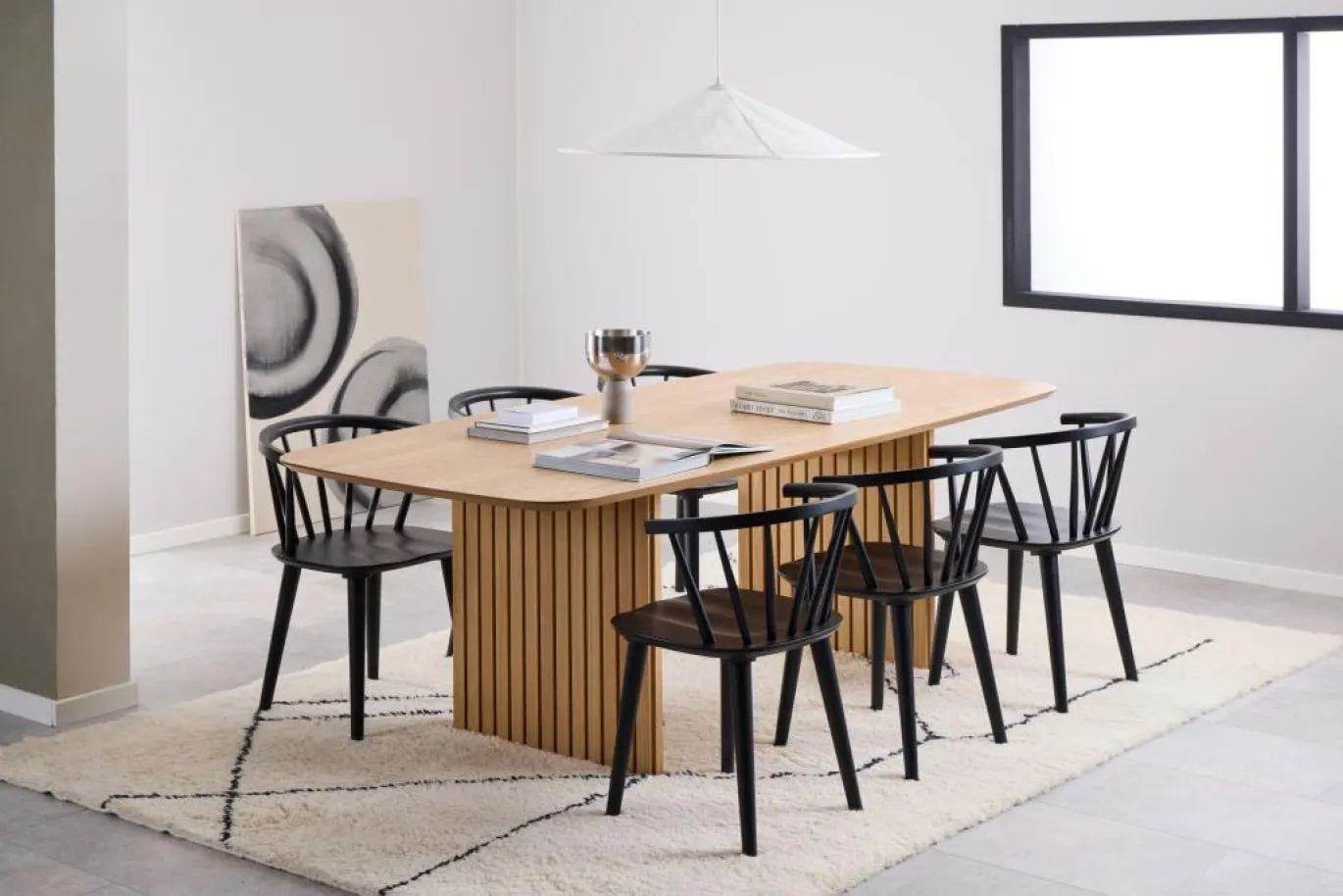 Eetkamerstoel Ite Zwart - Giga Living