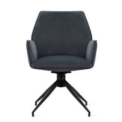 Eetkamerstoel Jill Velvet Charcoal - Giga Meubel