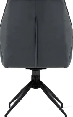 Eetkamerstoel Jill Velvet Charcoal - Giga Meubel
