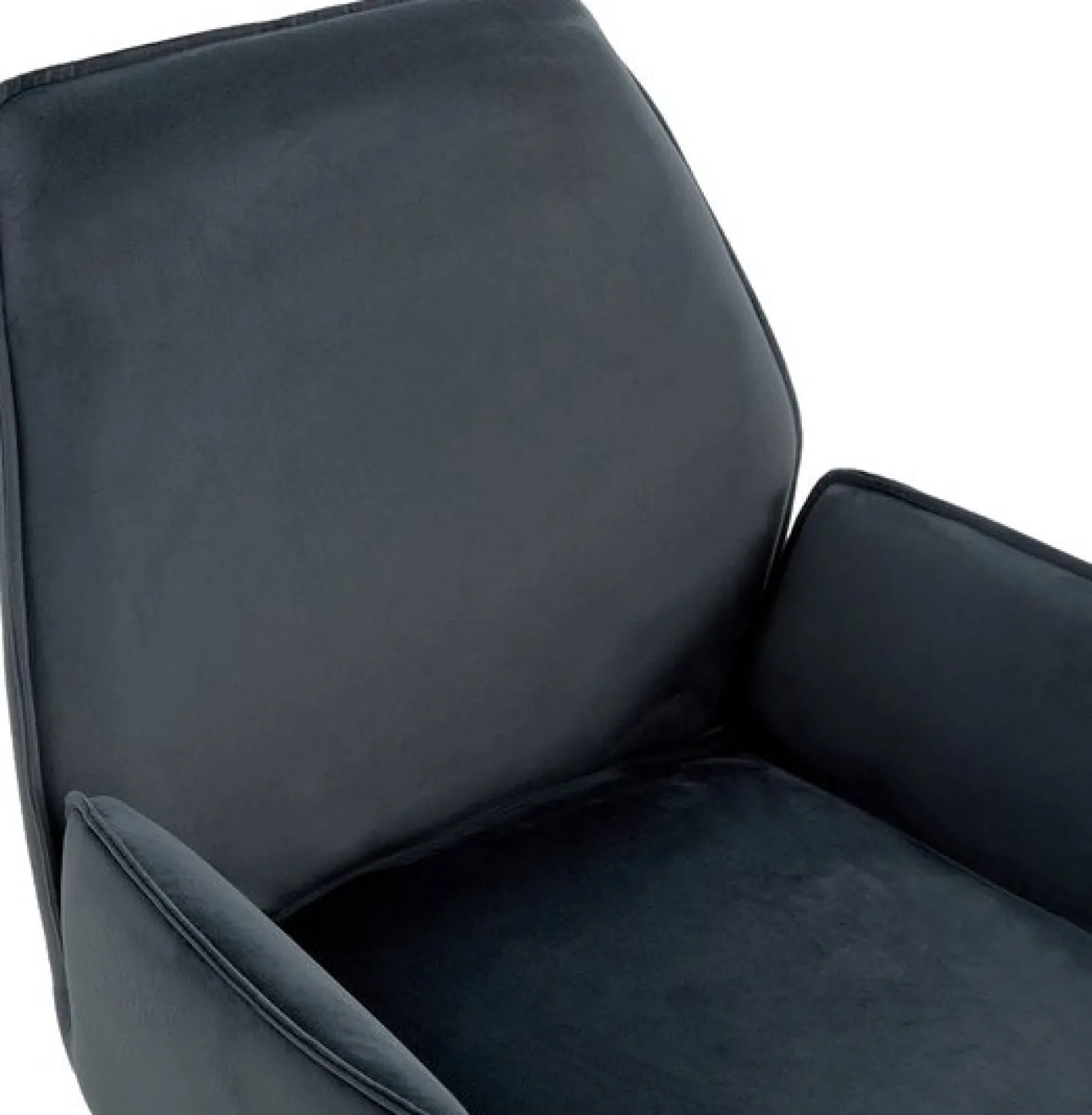 Eetkamerstoel Jill Velvet Charcoal - Giga Meubel