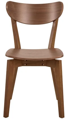 Eetkamerstoel Levi Walnut Fineer Mat - Giga Living